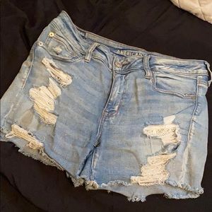 AE next level stretch shorts